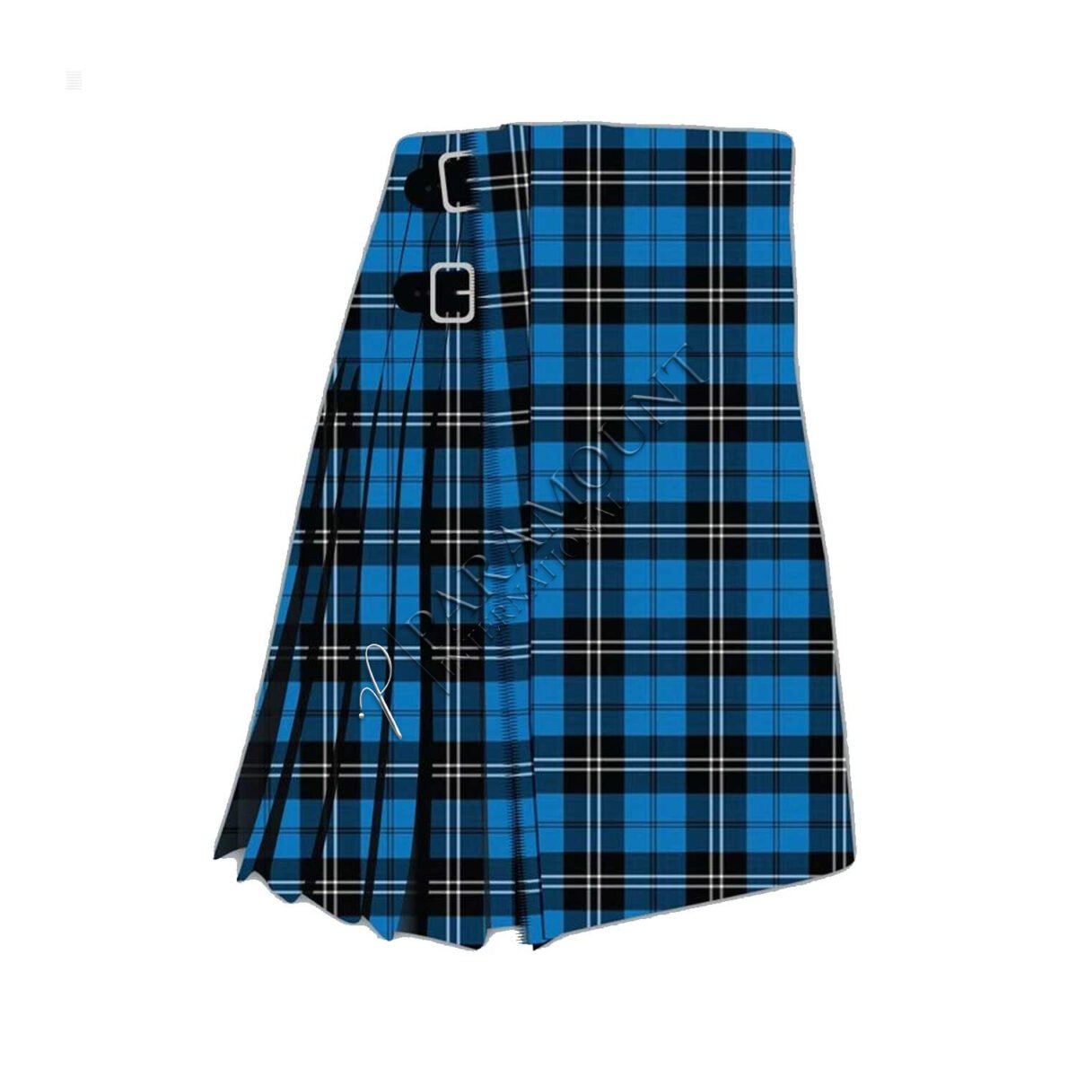 Blue Ramsay Tartan Kilt - Symbol of Scottish Heritage and Elegance