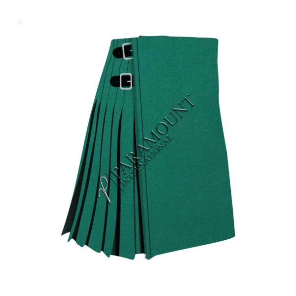 Acrylic Kilt | Solid Green 16oz Kilt