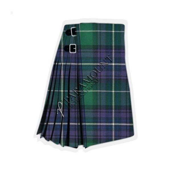 Kilt for Men | Ancient Carnegie Polyviscose Kilt 8 Yards