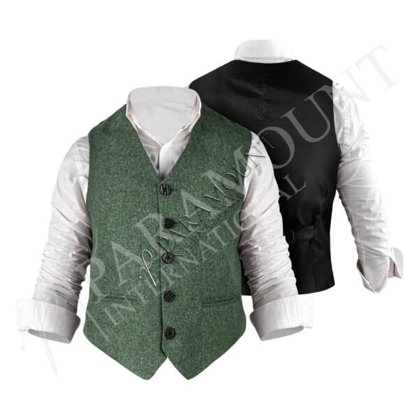 Green Argyll Vest