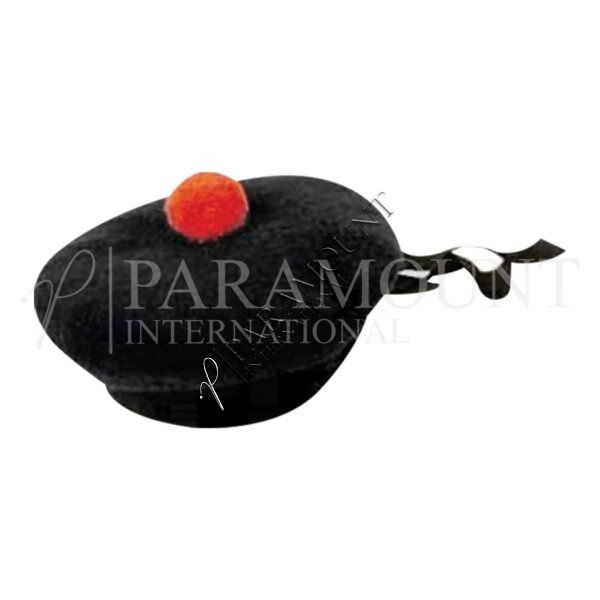 Balmoral Hat | Plain Black