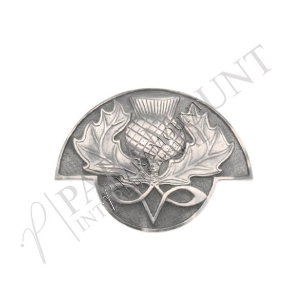 Big Thistle Cantle | Brass Antique