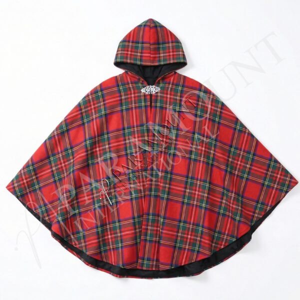 Women Tartan Cape | Royal Stewart