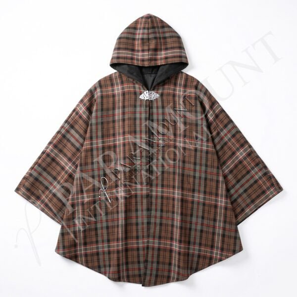Women Tartan Cape | Scottish Heritage Weathered