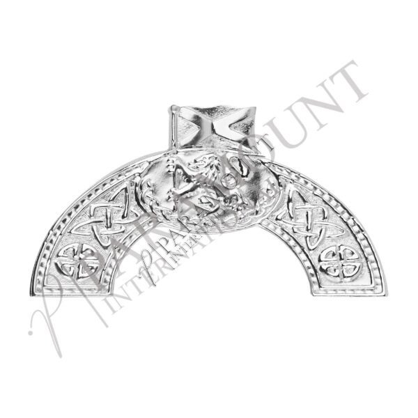 Celtic Guard Cantle | Chrome