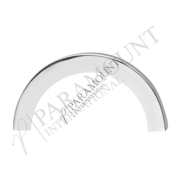 Sleek Thistle Cantle | Chrome