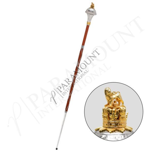Drum Major Mace | Embossed Head
