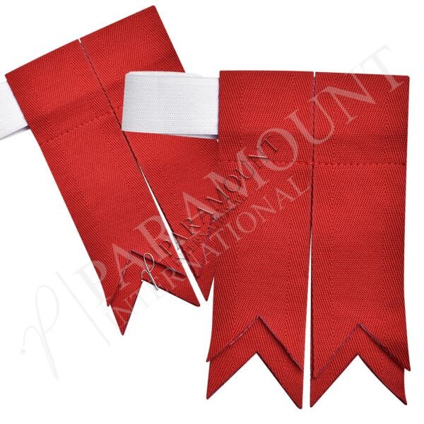 Kilt Flashes | Dark Red