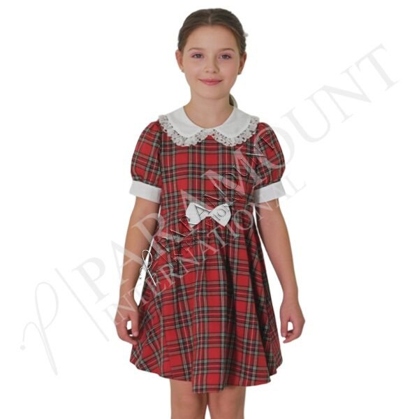 Girls Scottish Tartan Frock | Royal Stewart
