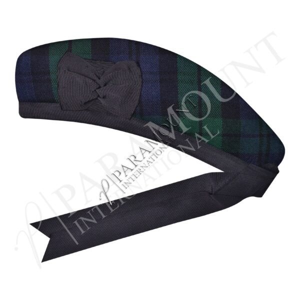 Tartan Glengarry Hat | Black Watch