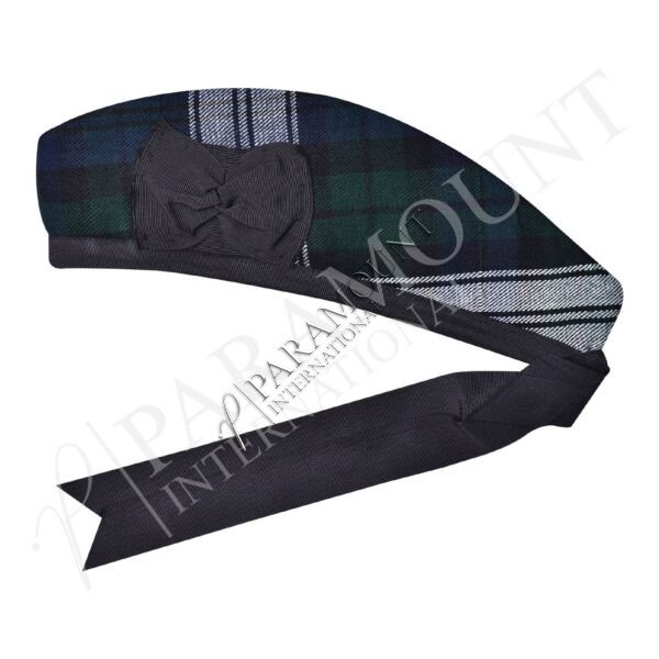 Tartan Glengarry Hat | Black Watch Dress
