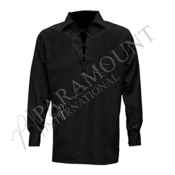 Jacobite Kilt Shirt | Black