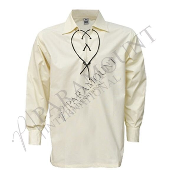 Jacobite Kilt Shirt | Cream