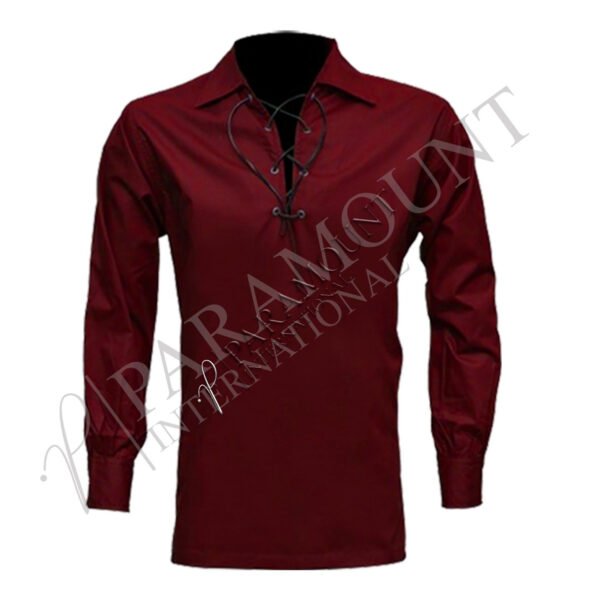 Jacobite Kilt Shirt | Maroon