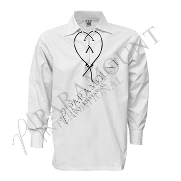Jacobite Kilt Shirt | White