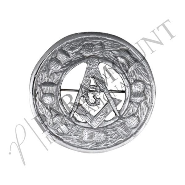 Plaid Brooch | Model C