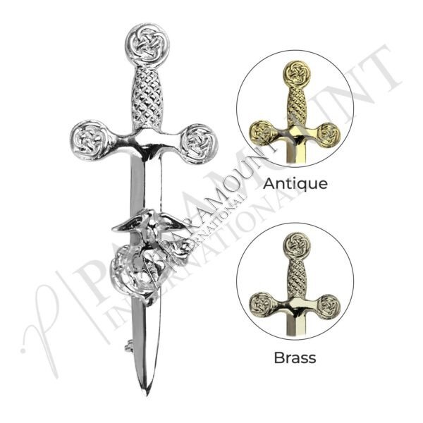 Kilt Pin | Celtic Warrior Pin