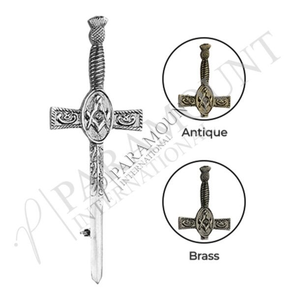 Kilt Pin | Masonic Sword Pin