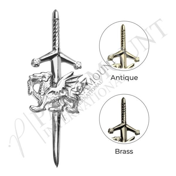 Kilt Pin | Welsh Dragon Pin
