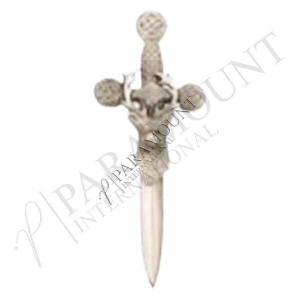 Kilt Pin | Black Antique Pin W - Stag
