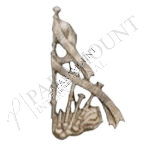 Kilt Pin | Piper Pin - Black Antique