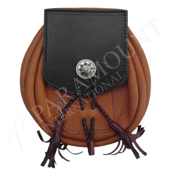 Rob Roy Leather Sporran-Style 1