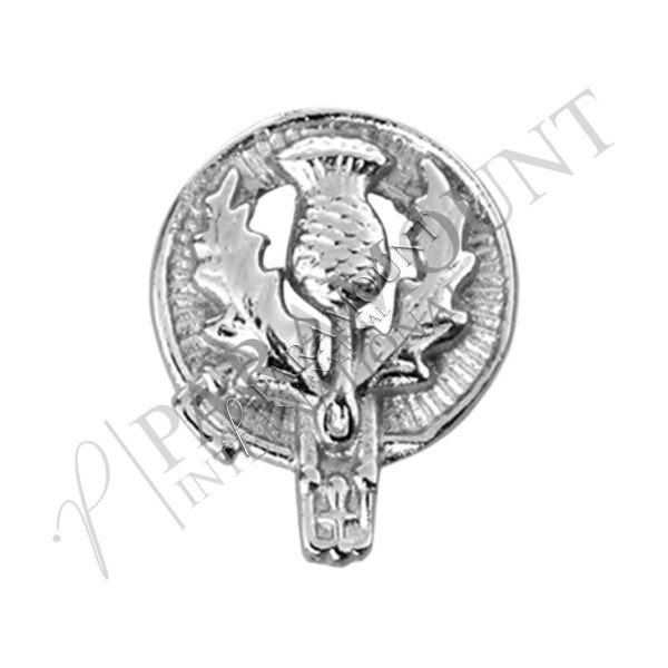 Sporran Badge | Celtic Thistle Chrome