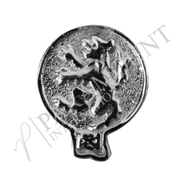 Sporran Badge | Lion Chrome
