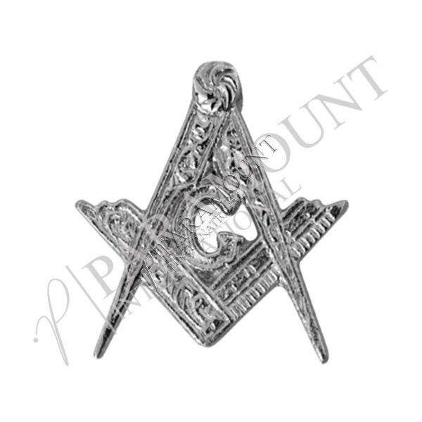 Sporran Badge | Masonic Chrome