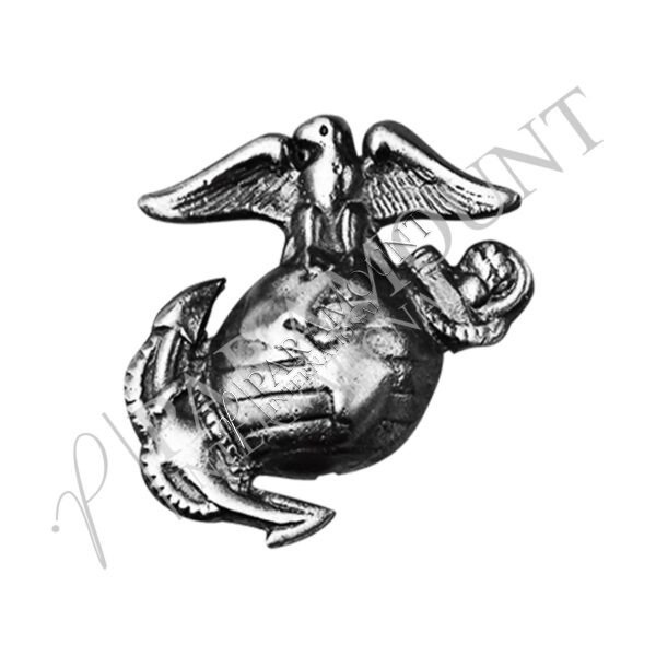 Sporran Badge | Marine Corp Chrome