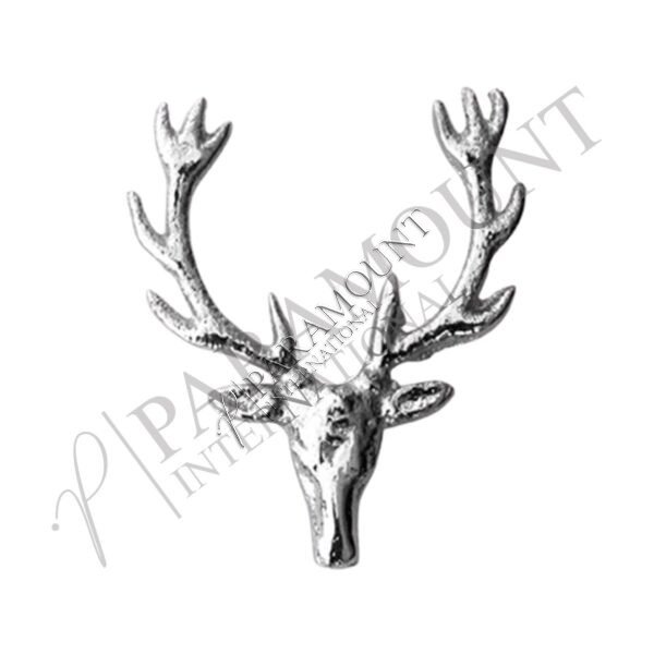 Sporran Badge |Stag Chrome