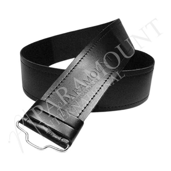 Smooth Leather Belt - Traditional Scottish Accessory