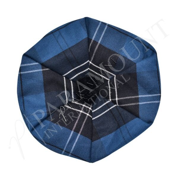 Tartan Tam O' Shanter Hat | Blue Ramsay