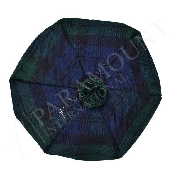Tartan Tam O' Shanter Hat | Black Watch