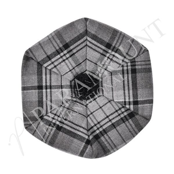 Tartan Tam O' Shanter Hat | Grey Hamilton