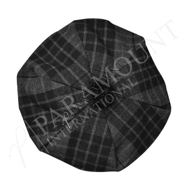 Tartan Tam O' Shanter Hat | Grey Watch