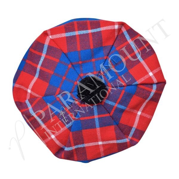 Tartan Tam O' Shanter Hat | Hamilton Red