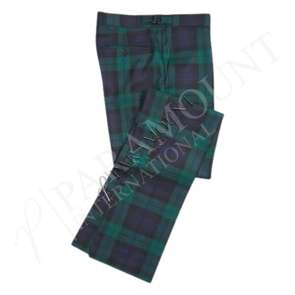 Black Watch Tartan Trousers | Traditional Scottish Style