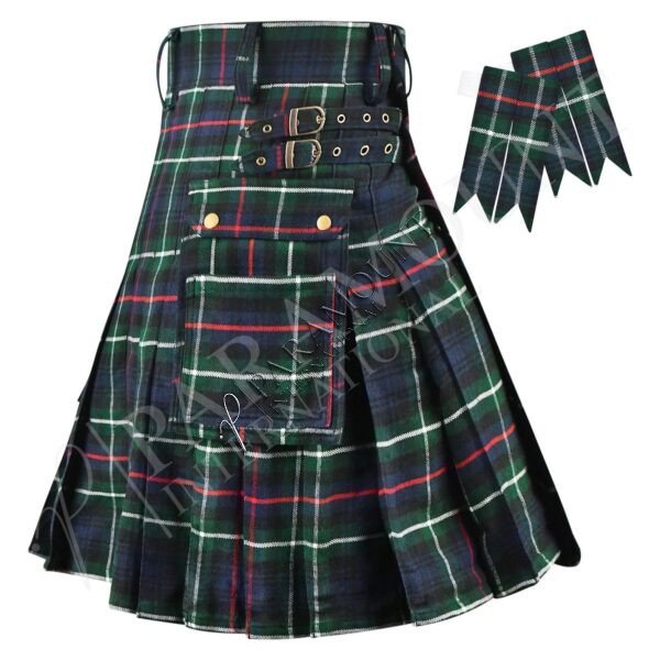 Men's Tartan Utility Kilt | 16oz Mackenzie Tartan Kilt