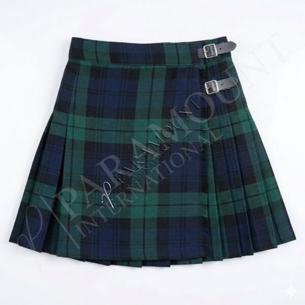Women P.V Kilt | Black Watch