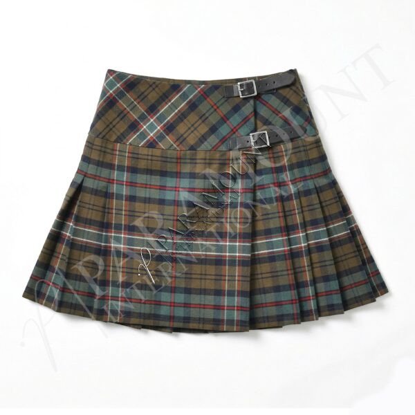 Women Tartan Skirt | Scottish Heritage Weathered