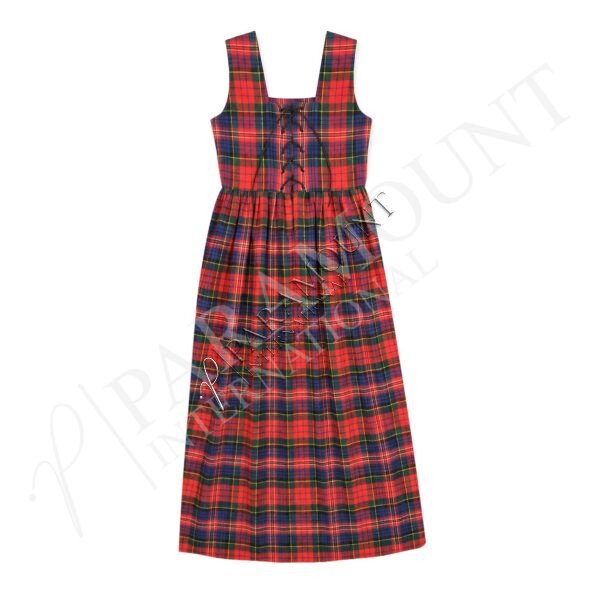 Women Scottish Tartan Dress | Macpherson Red
