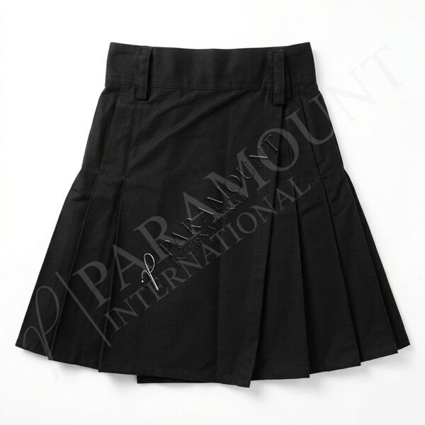 Women Utility Kilt | Black