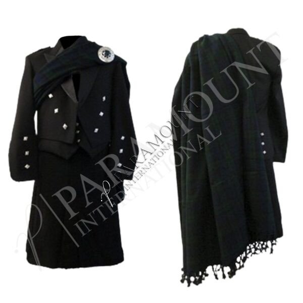 Fly Plaids | Plain Black