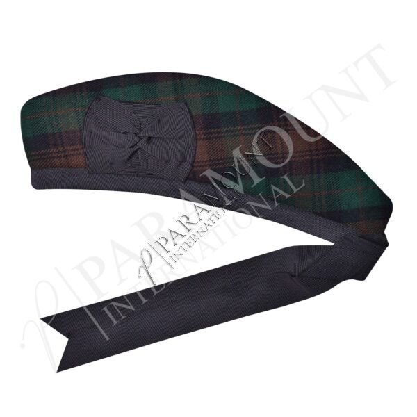 Tartan Glengarry Hat | Brown Watch