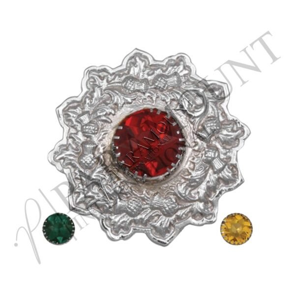 Plaid Brooch | Model G