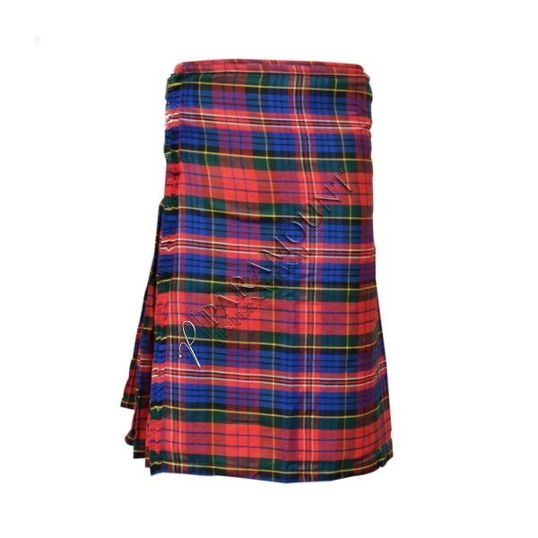 Kilt for Men | MacPherson Red Polyviscose Kilt 8 Yards